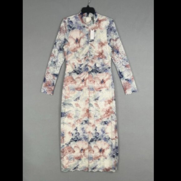 Brand New by Anthropologie Mock-Neck Fitted Lace Dress - Picture 4 of 4